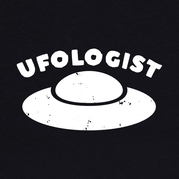 Retro Vintage Sci Fi UFOlogist by happinessinatee